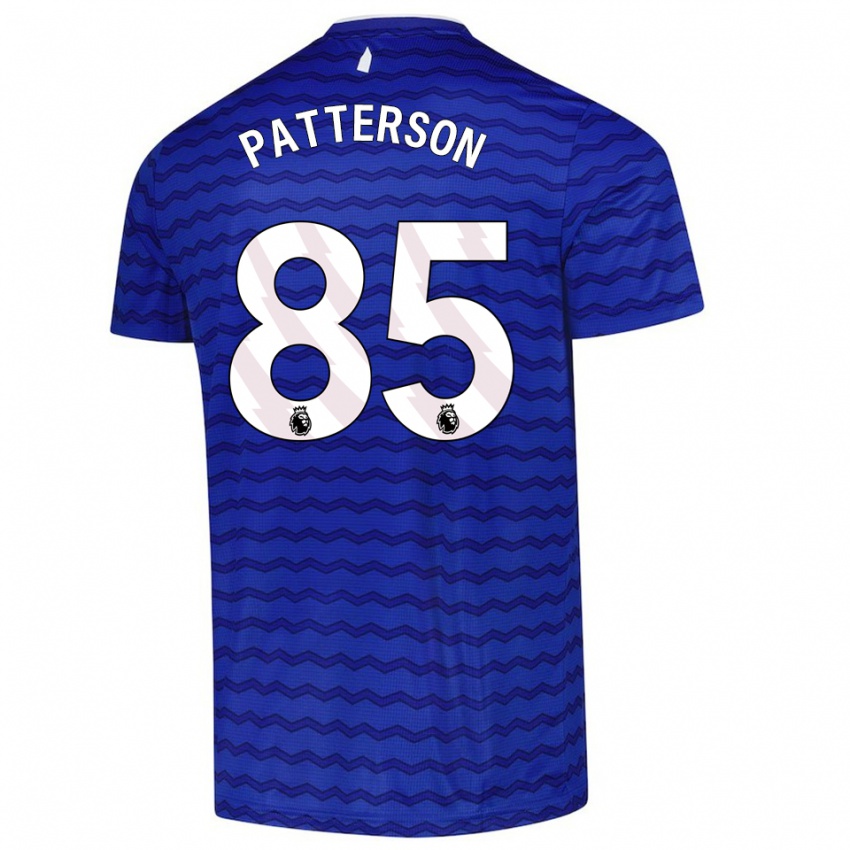 נשים ג'ק פטרסון #85 כחול נייבי ג'רזי ביתית 2025/26 חולצה קצרה