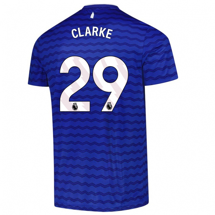 נשים Abbey Clarke #29 כחול נייבי ג'רזי ביתית 2025/26 חולצה קצרה
