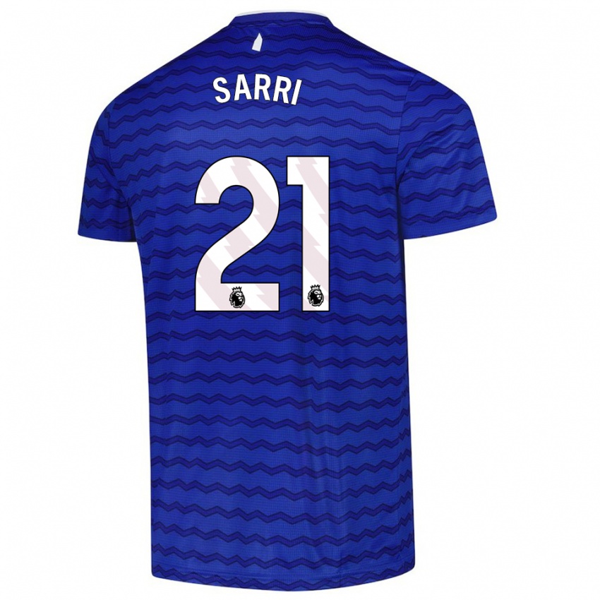 נשים ביאטריס סארי #21 כחול נייבי ג'רזי ביתית 2025/26 חולצה קצרה