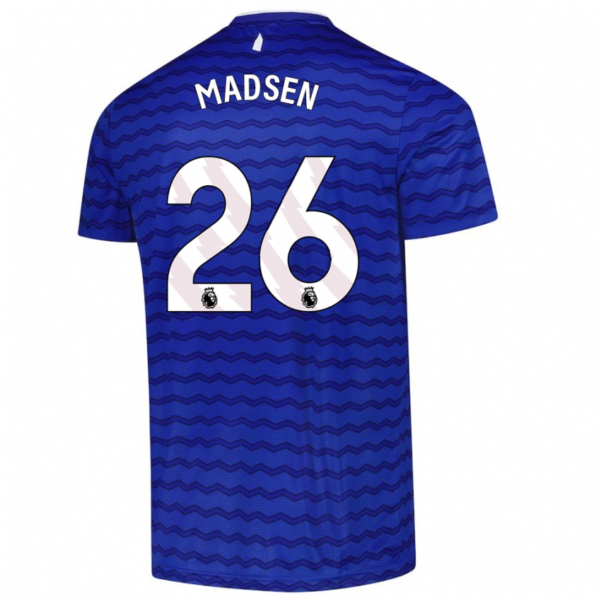 נשים ריקה מדסן #26 כחול נייבי ג'רזי ביתית 2025/26 חולצה קצרה