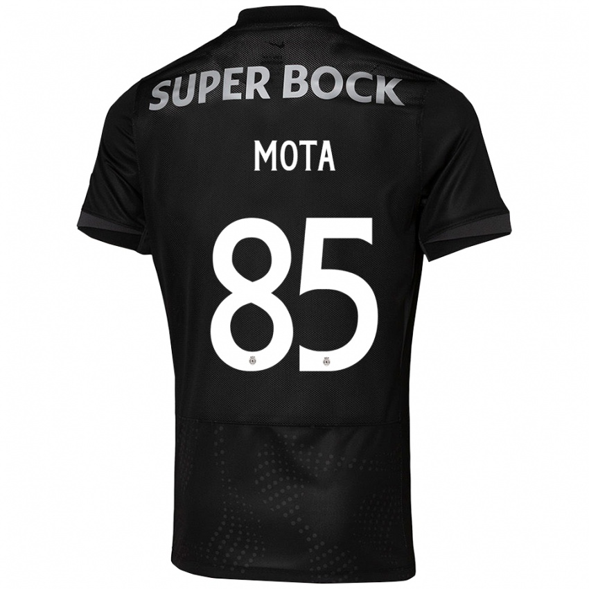 נשים רפאל ריביירו מוטה #85 שחור לבן הרחק ג'רזי 2025/26 חולצה קצרה