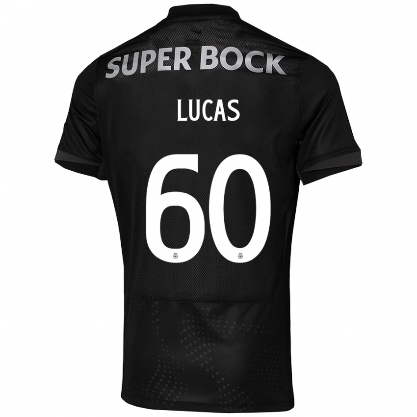 נשים ריאן לוקס מרקס די סוזה #60 שחור לבן הרחק ג'רזי 2025/26 חולצה קצרה