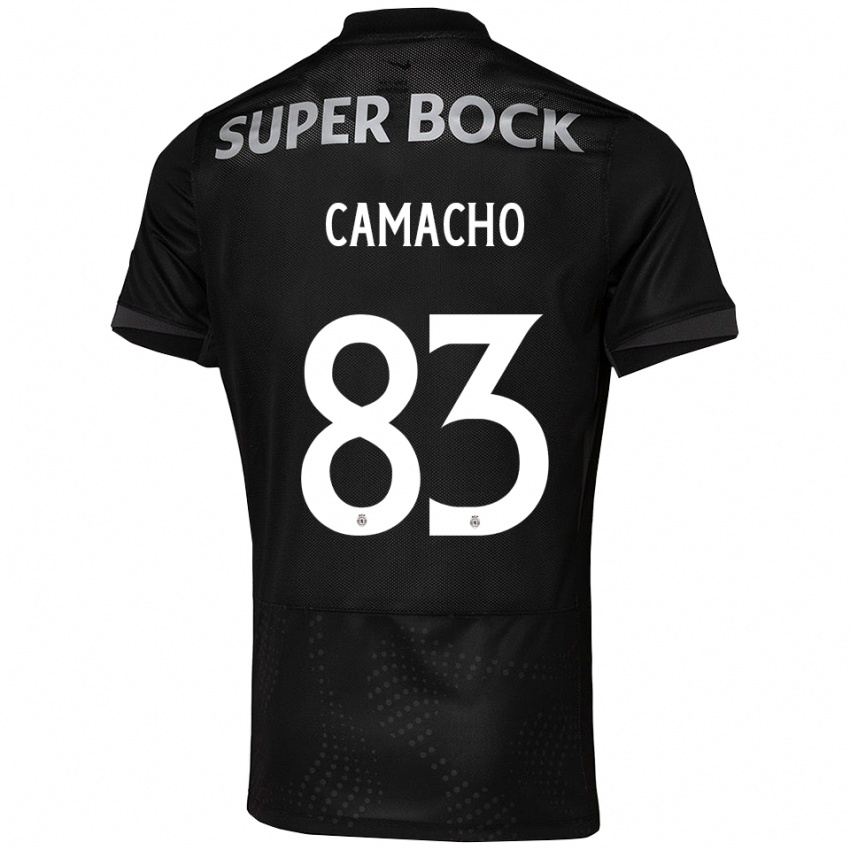 נשים רפאל אאוקלידס סוארס קמאשו #83 שחור לבן הרחק ג'רזי 2025/26 חולצה קצרה