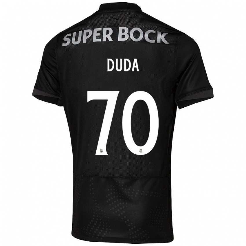 נשים דודה #70 שחור לבן הרחק ג'רזי 2025/26 חולצה קצרה