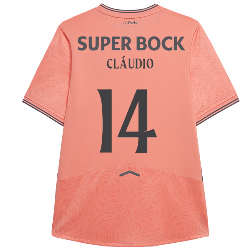 נשים קלאודיו ראמוס #14 ורוד נייבי הרחק ג'רזי 2025/26 חולצה קצרה