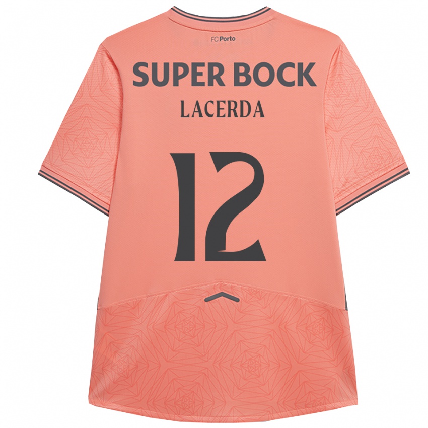 נשים Lacerda #12 ורוד נייבי הרחק ג'רזי 2025/26 חולצה קצרה
