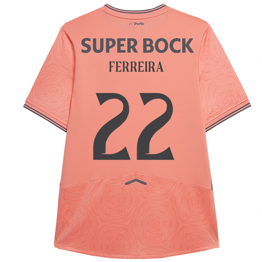 נשים Joana Ferreira #22 ורוד נייבי הרחק ג'רזי 2025/26 חולצה קצרה