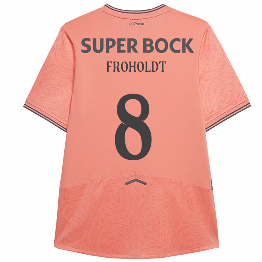 נשים ויקטור פרוהולדט #8 ורוד נייבי הרחק ג'רזי 2025/26 חולצה קצרה