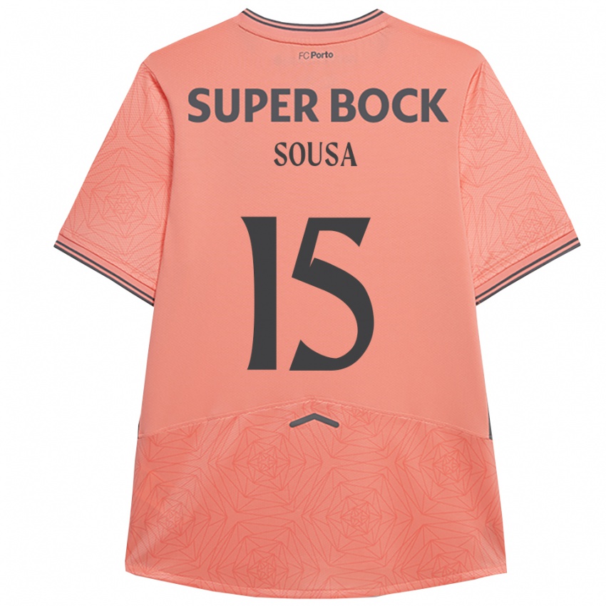 נשים וסקו סוזה #15 ורוד נייבי הרחק ג'רזי 2025/26 חולצה קצרה