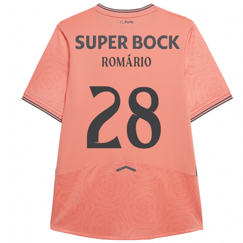 נשים רומאריו בארו #28 ורוד נייבי הרחק ג'רזי 2025/26 חולצה קצרה