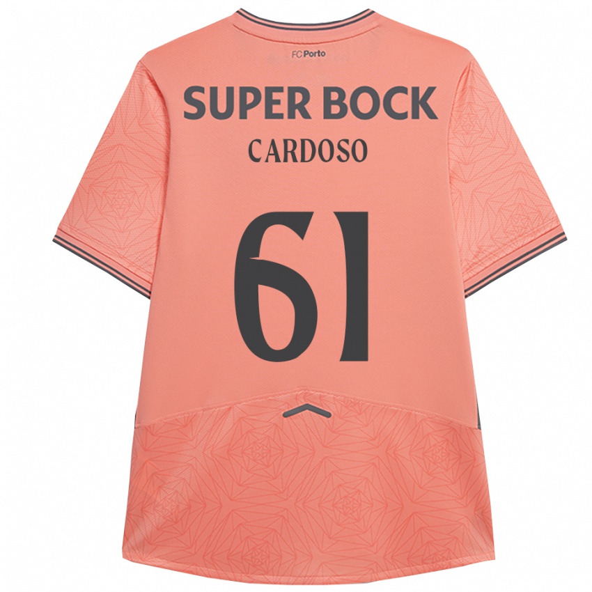 נשים Ivan Cardoso #61 ורוד נייבי הרחק ג'רזי 2025/26 חולצה קצרה