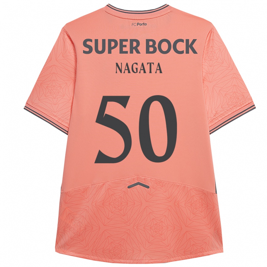 נשים קוטארו נאגטה #50 ורוד נייבי הרחק ג'רזי 2025/26 חולצה קצרה