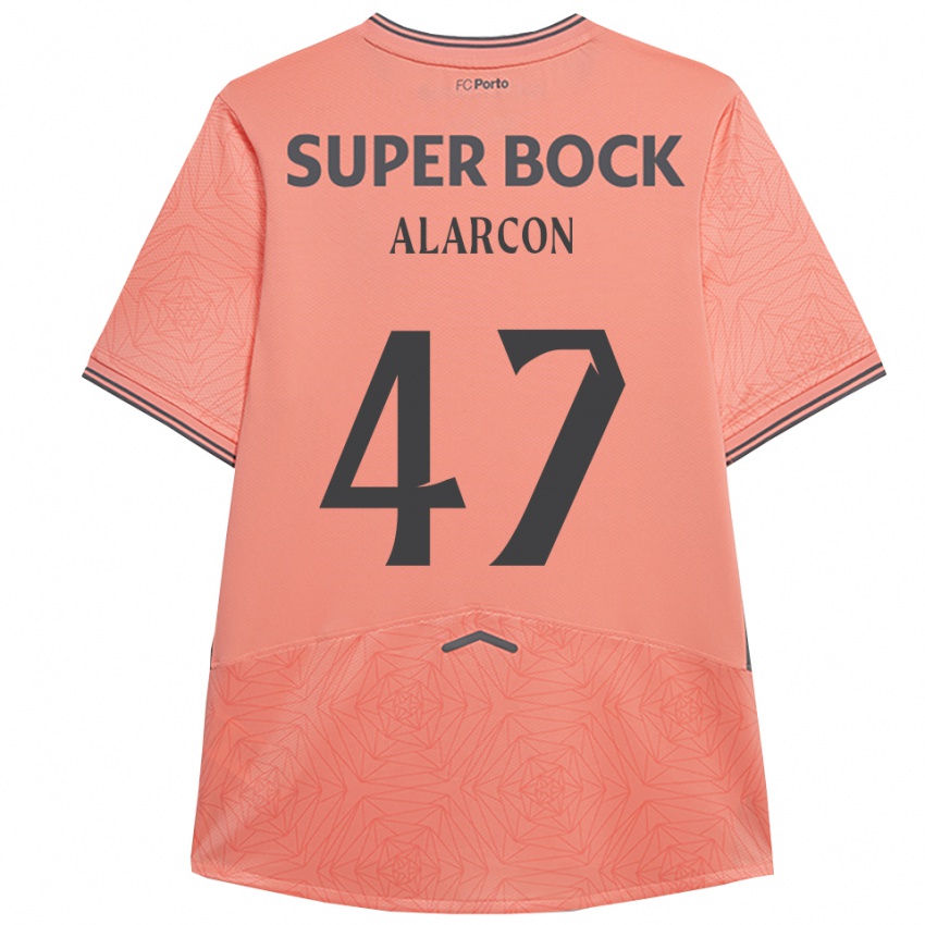 נשים המלאך אלרקון #47 ורוד נייבי הרחק ג'רזי 2025/26 חולצה קצרה