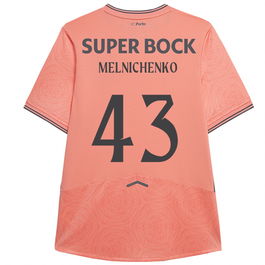 נשים טרופים מלניצ׳נקו #43 ורוד נייבי הרחק ג'רזי 2025/26 חולצה קצרה