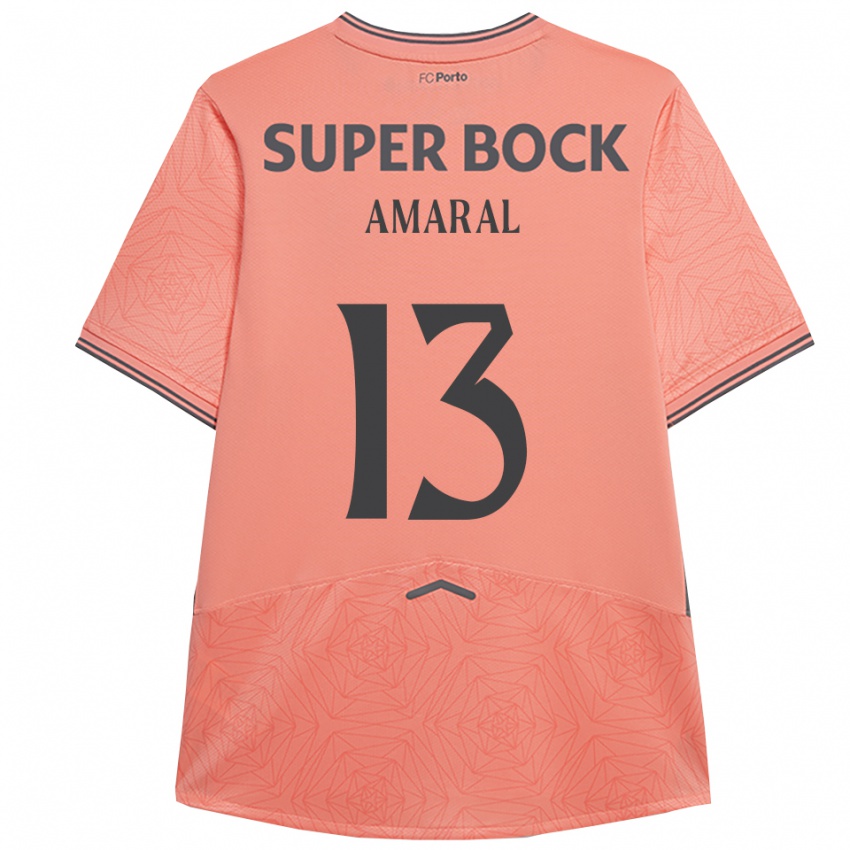 נשים Fábio Amaral #13 ורוד נייבי הרחק ג'רזי 2025/26 חולצה קצרה