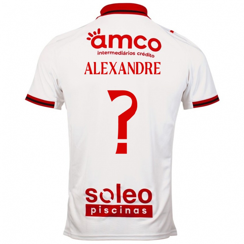 נשים Daniel Alexandre #0 לבן אדום הרחק ג'רזי 2025/26 חולצה קצרה