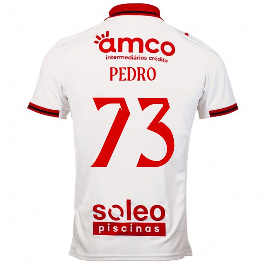 נשים Zé Pedro #73 לבן אדום הרחק ג'רזי 2025/26 חולצה קצרה