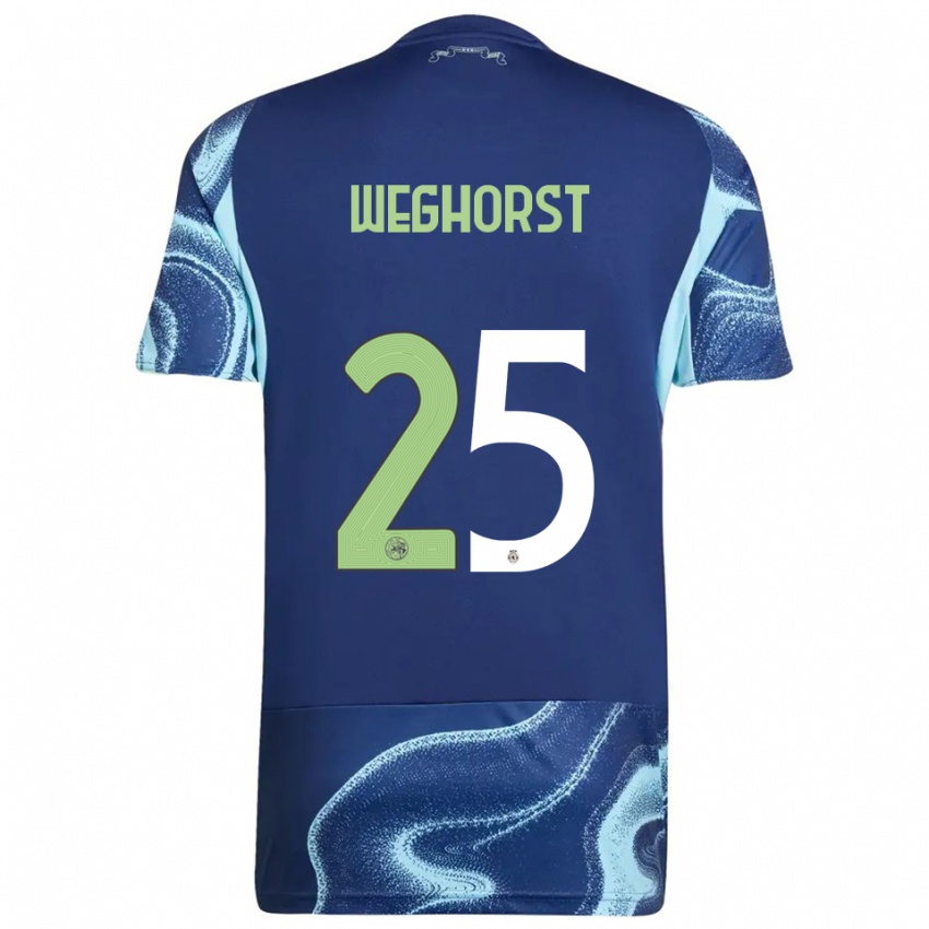 נשים ואוט וחהורסט #25 נייבי תכלת הרחק ג'רזי 2025/26 חולצה קצרה