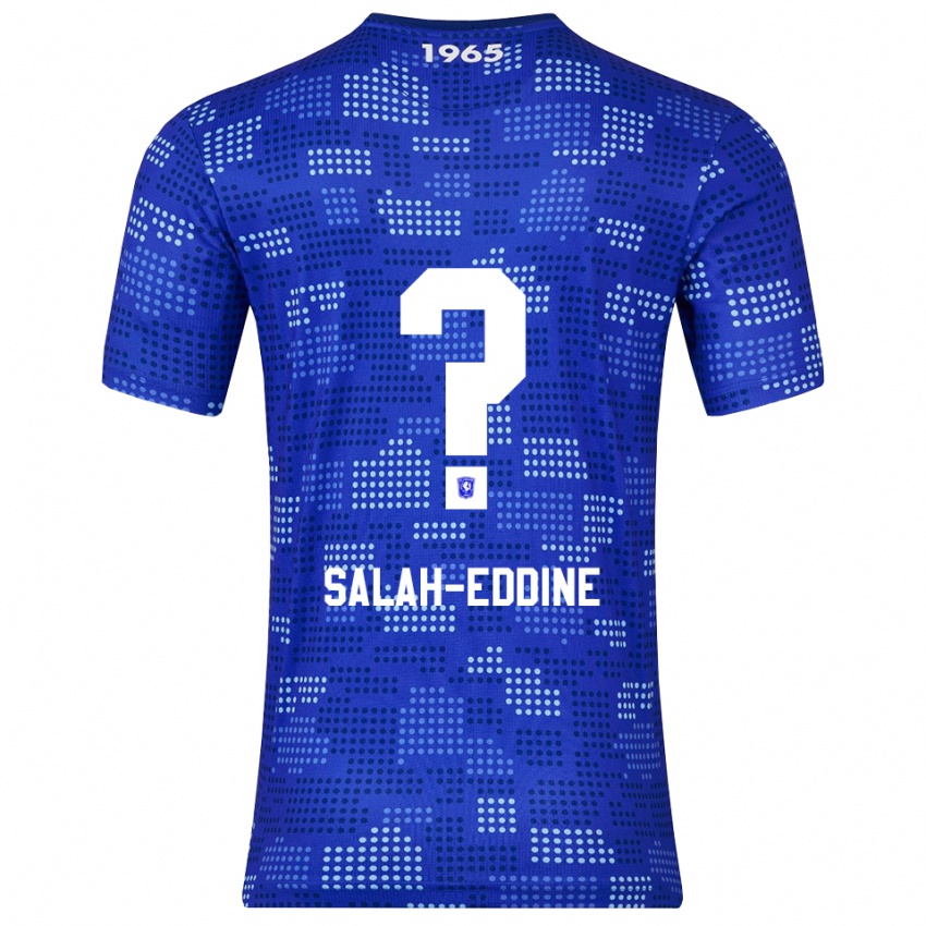 נשים Ibrahim Salah-Eddine #0 כחול תכלת הרחק ג'רזי 2025/26 חולצה קצרה