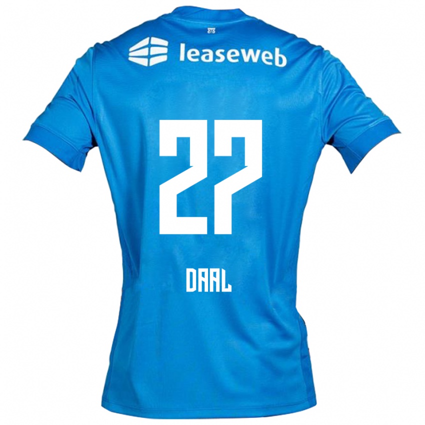 נשים Ro-Zangelo Daal #27 כחול לבן הרחק ג'רזי 2025/26 חולצה קצרה
