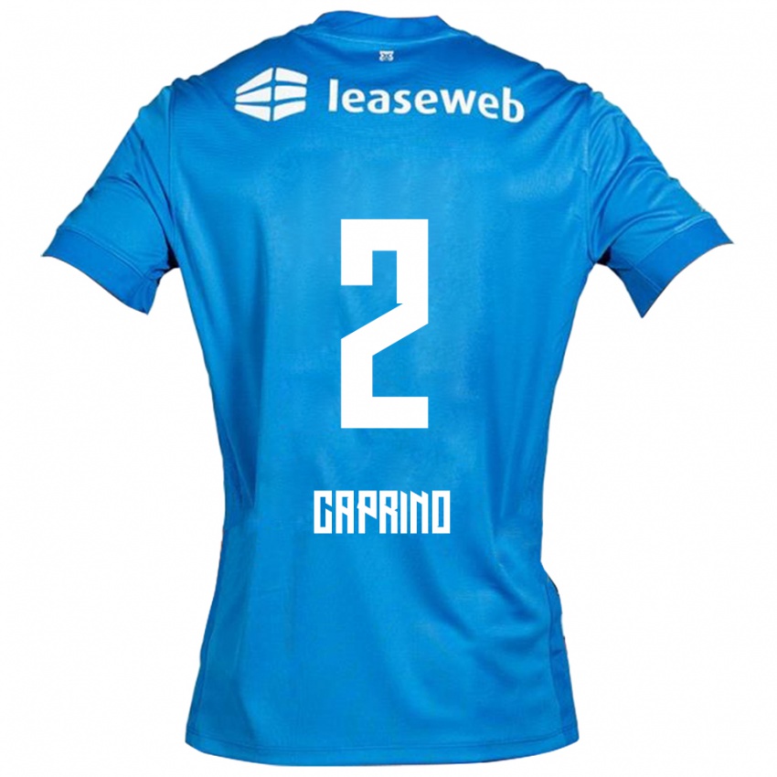 נשים חיניה קפרינו #2 כחול לבן הרחק ג'רזי 2025/26 חולצה קצרה