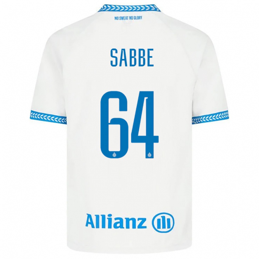 נשים Kyriani Sabbe #64 כחול לבן הרחק ג'רזי 2025/26 חולצה קצרה