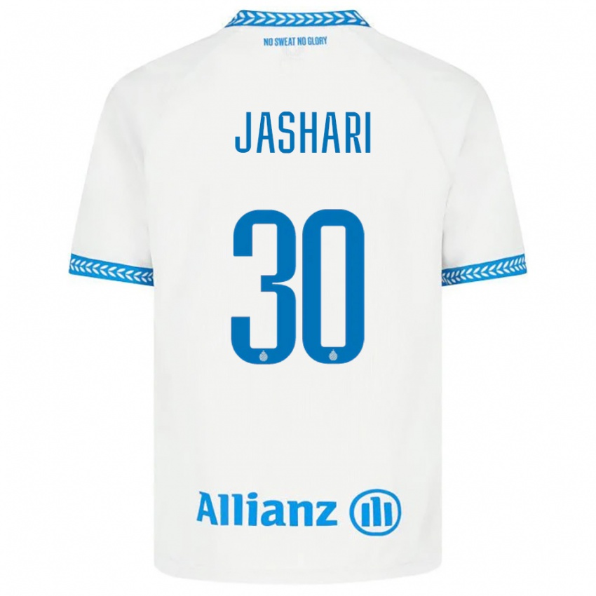 נשים ארדון ישארי #30 כחול לבן הרחק ג'רזי 2025/26 חולצה קצרה