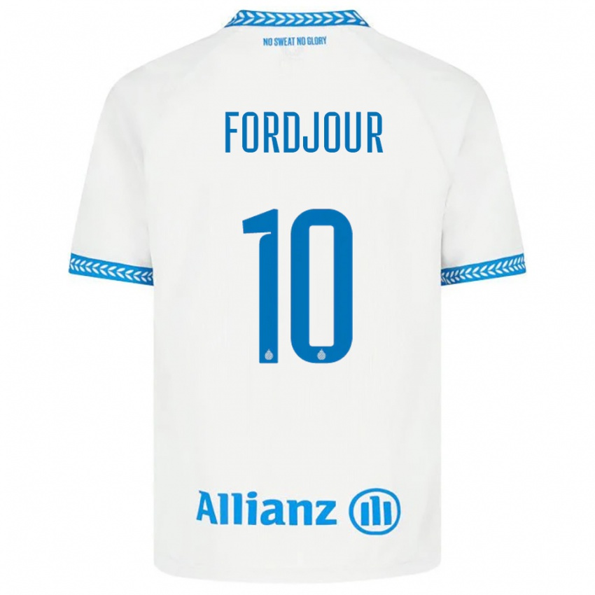 נשים ריצ׳מונד דואה פורדיור #10 כחול לבן הרחק ג'רזי 2025/26 חולצה קצרה