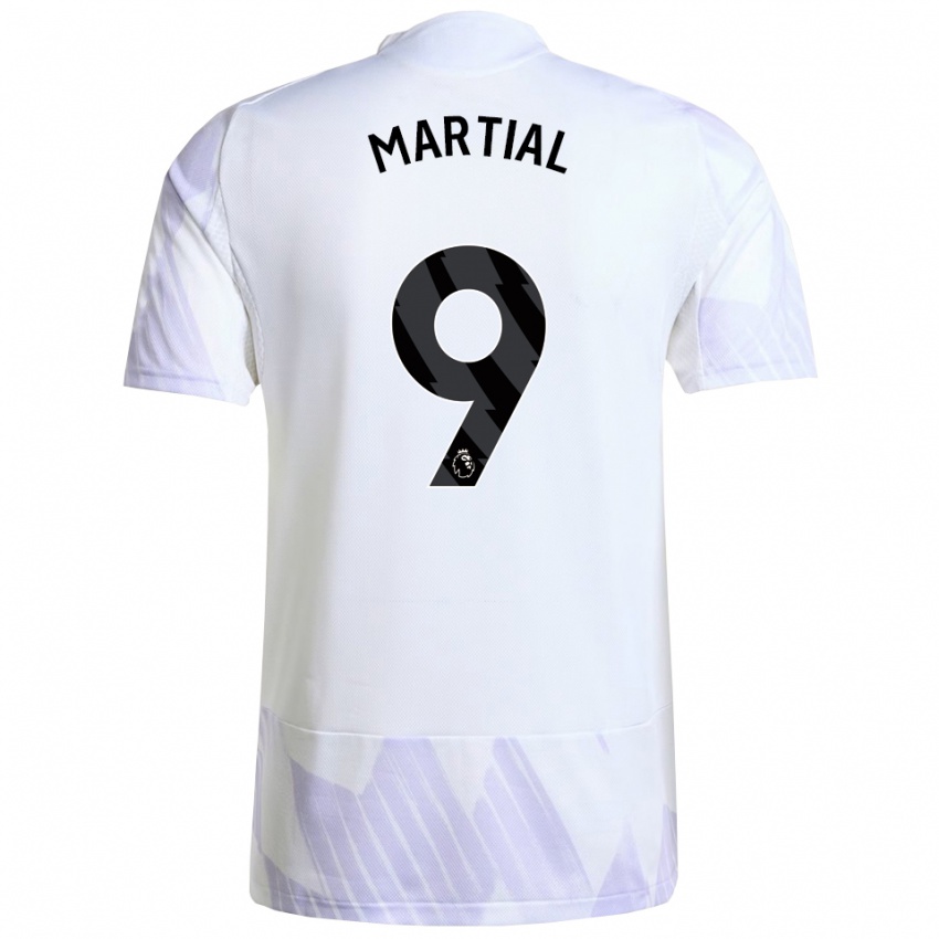 נשים אנתוני מרסיאל #9 לבן סגול סגול הרחק ג'רזי 2025/26 חולצה קצרה