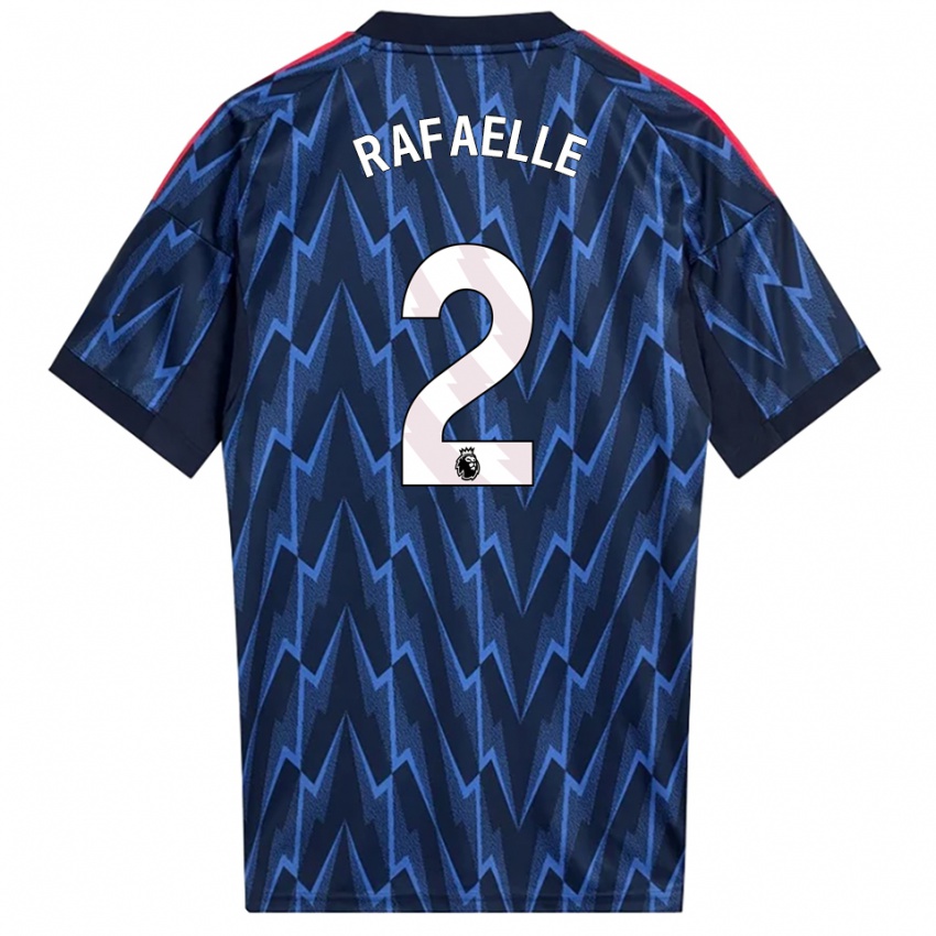 נשים רפאלה סוזה #2 נייבי אדום הרחק ג'רזי 2025/26 חולצה קצרה