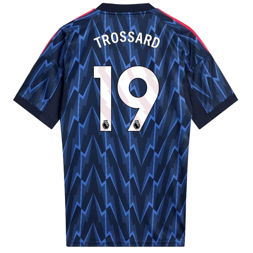 נשים לאונרדו טרוסארד #19 נייבי אדום הרחק ג'רזי 2025/26 חולצה קצרה