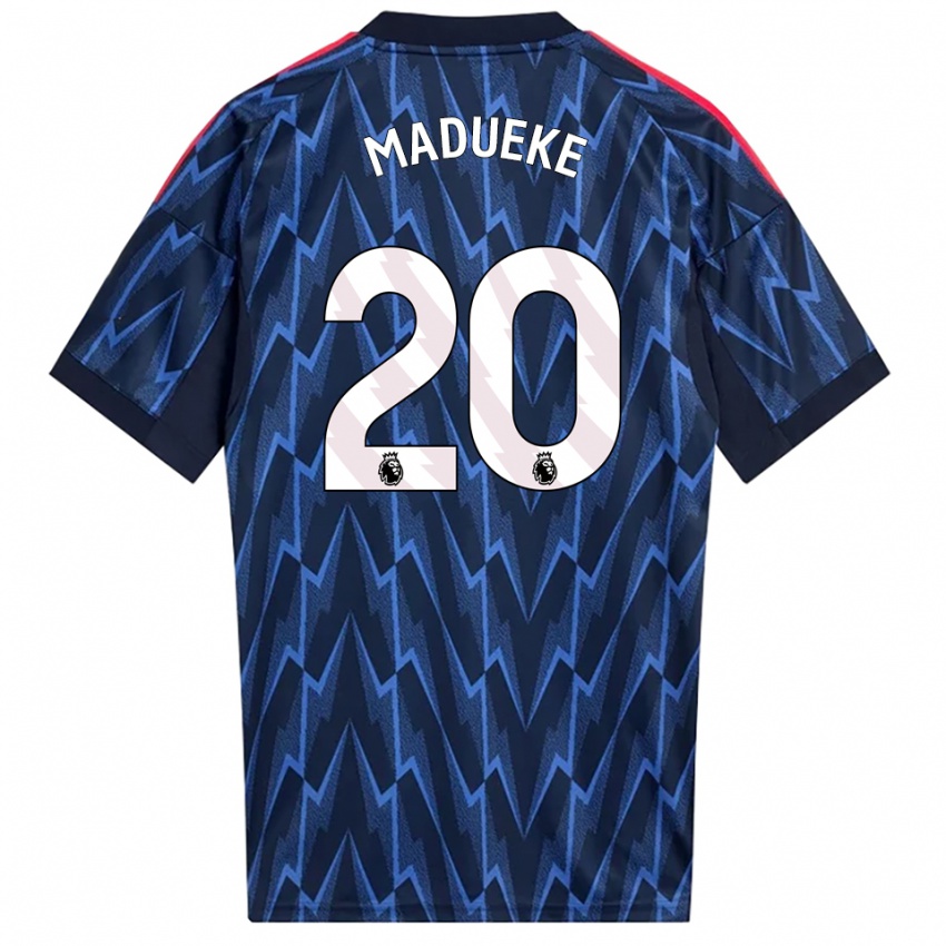 נשים האלמנה מדוקה #20 נייבי אדום הרחק ג'רזי 2025/26 חולצה קצרה