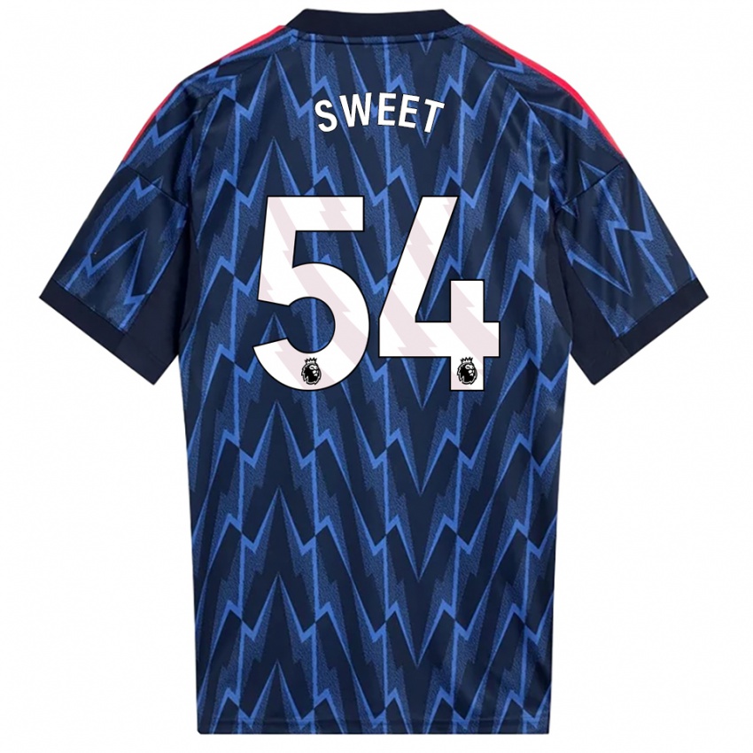 נשים וויל סוויט #54 נייבי אדום הרחק ג'רזי 2025/26 חולצה קצרה