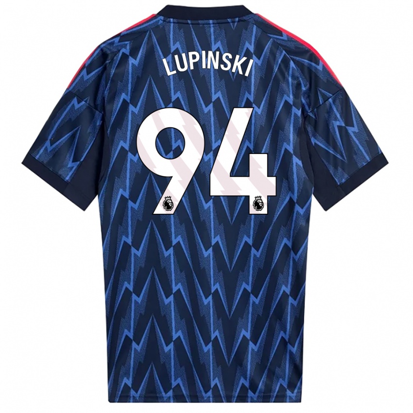 נשים Remi Lupinski #94 נייבי אדום הרחק ג'רזי 2025/26 חולצה קצרה