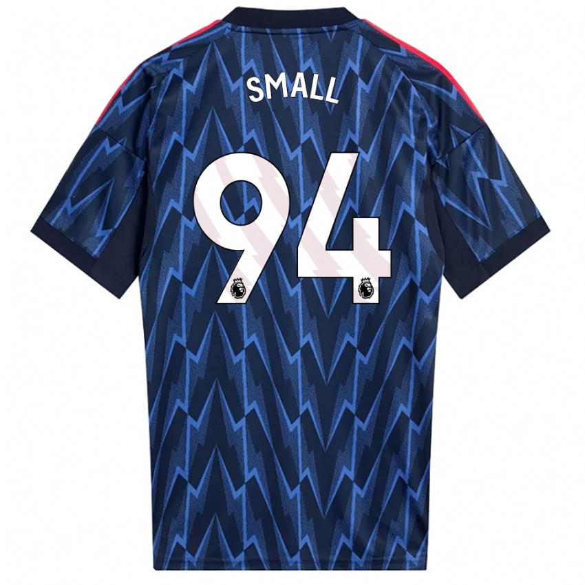 נשים קובי סמול #94 נייבי אדום הרחק ג'רזי 2025/26 חולצה קצרה