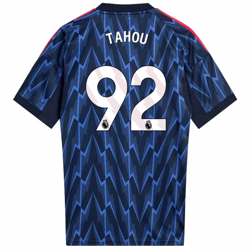 נשים ג׳ושוע טאהו #92 נייבי אדום הרחק ג'רזי 2025/26 חולצה קצרה