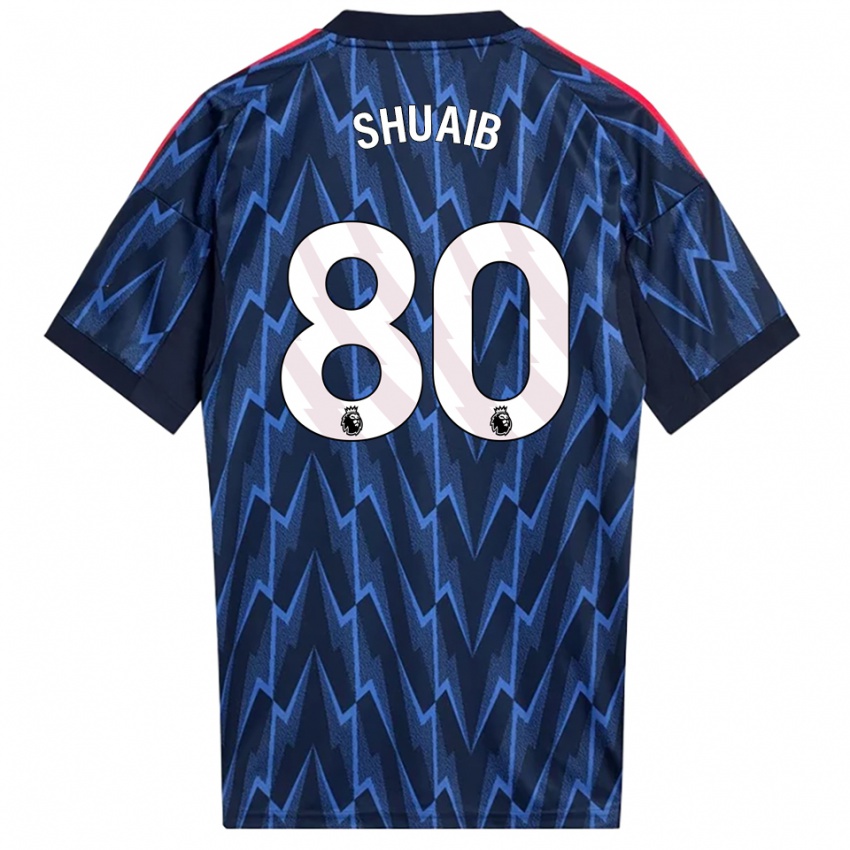 נשים זאק שועיב #80 נייבי אדום הרחק ג'רזי 2025/26 חולצה קצרה