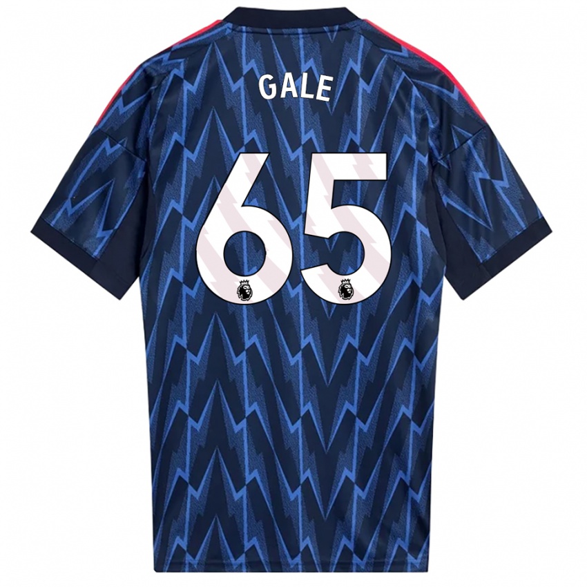 נשים ג׳סי מאי גייל #65 נייבי אדום הרחק ג'רזי 2025/26 חולצה קצרה