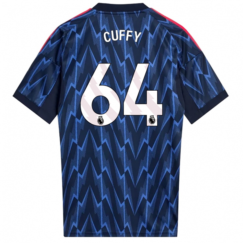 נשים ברוק נורטון-קאפי #64 נייבי אדום הרחק ג'רזי 2025/26 חולצה קצרה