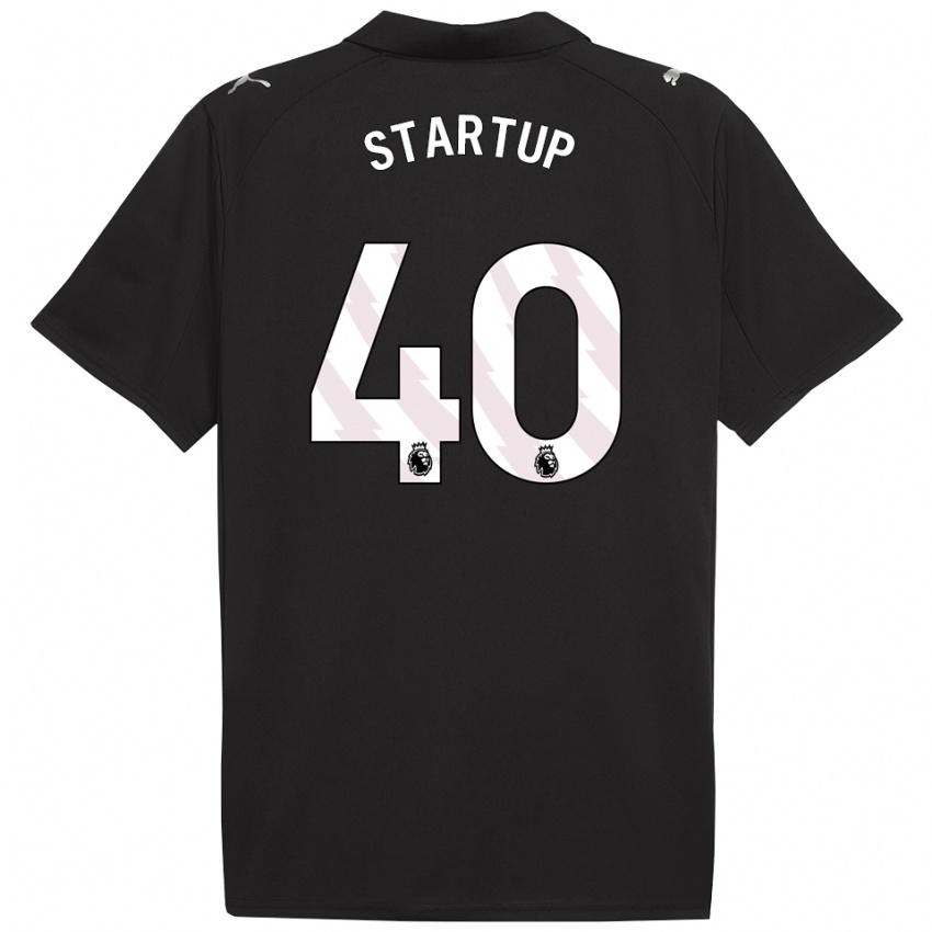 נשים Katie Startup #40 שחור לבן הרחק ג'רזי 2025/26 חולצה קצרה