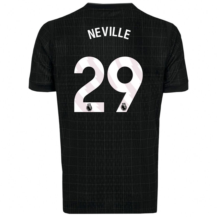 נשים אשלי נוויל #29 שחור אפור הרחק ג'רזי 2025/26 חולצה קצרה