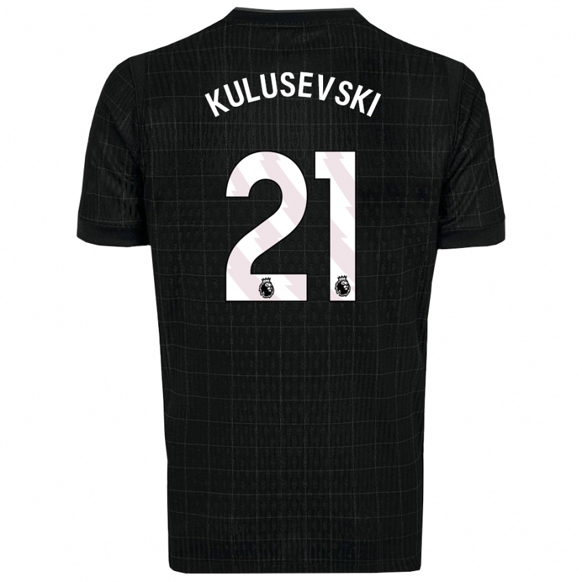 נשים דז'אן קולוסבסקי #21 שחור אפור הרחק ג'רזי 2025/26 חולצה קצרה