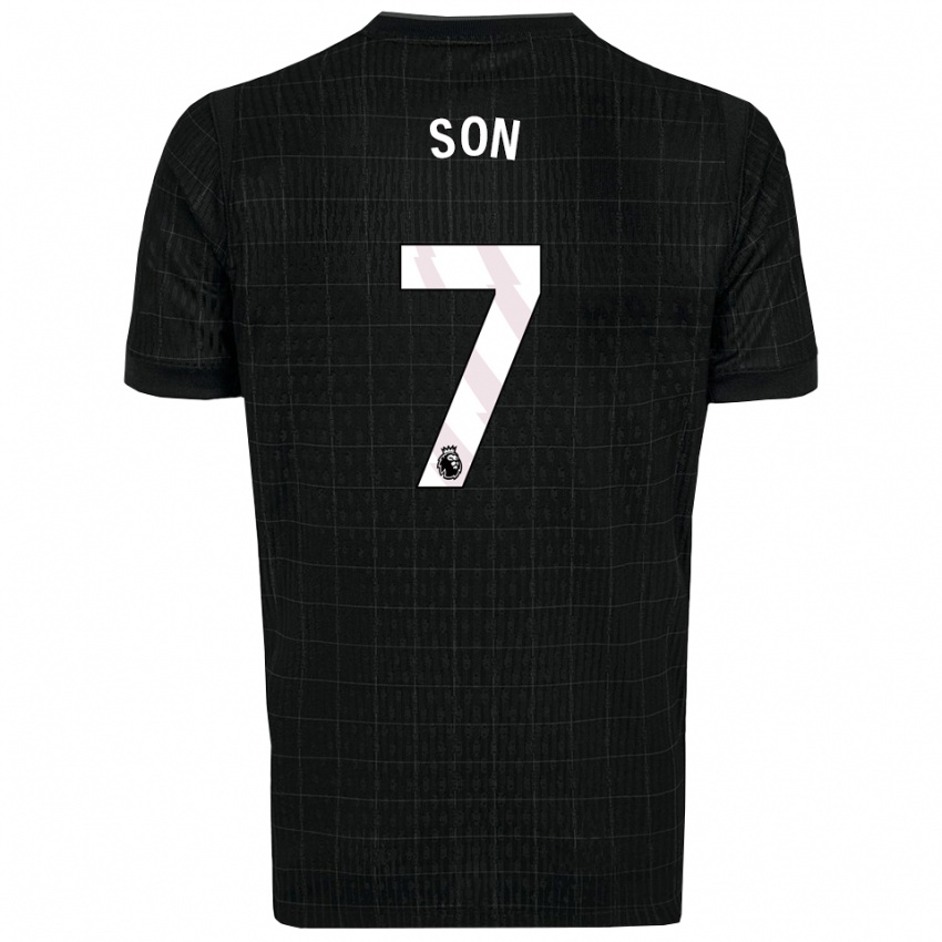 נשים יונג מין סון #7 שחור אפור הרחק ג'רזי 2025/26 חולצה קצרה