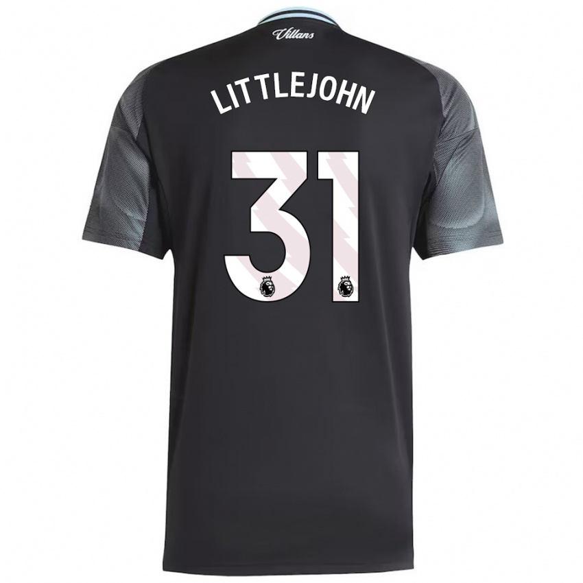 נשים רושה ליטלג'ון #31 שחור תכלת הרחק ג'רזי 2025/26 חולצה קצרה