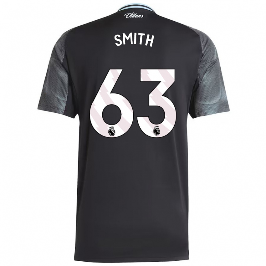 נשים קר סמית' #63 שחור תכלת הרחק ג'רזי 2025/26 חולצה קצרה