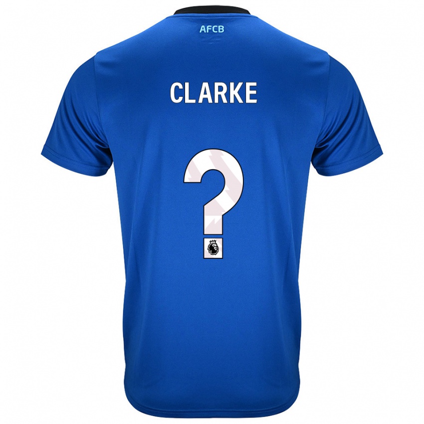 נשים Ashley Clarke #0 כחול שחור הרחק ג'רזי 2025/26 חולצה קצרה