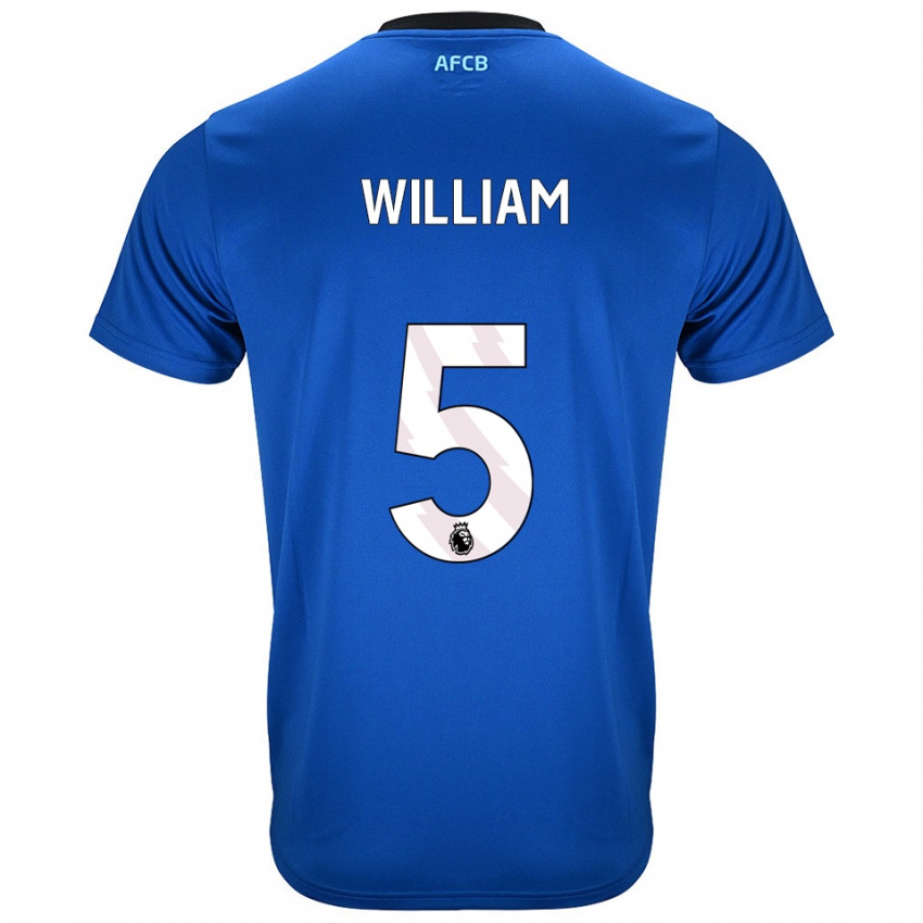 נשים Harold William #5 כחול שחור הרחק ג'רזי 2025/26 חולצה קצרה