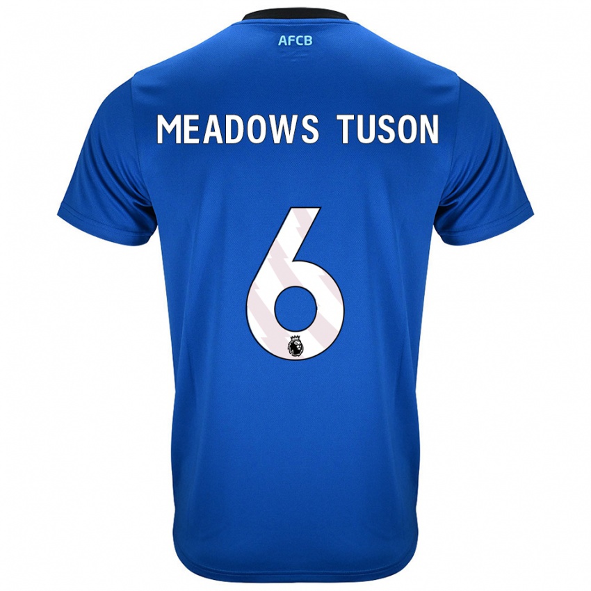 נשים Freya Meadows Tuson #6 כחול שחור הרחק ג'רזי 2025/26 חולצה קצרה