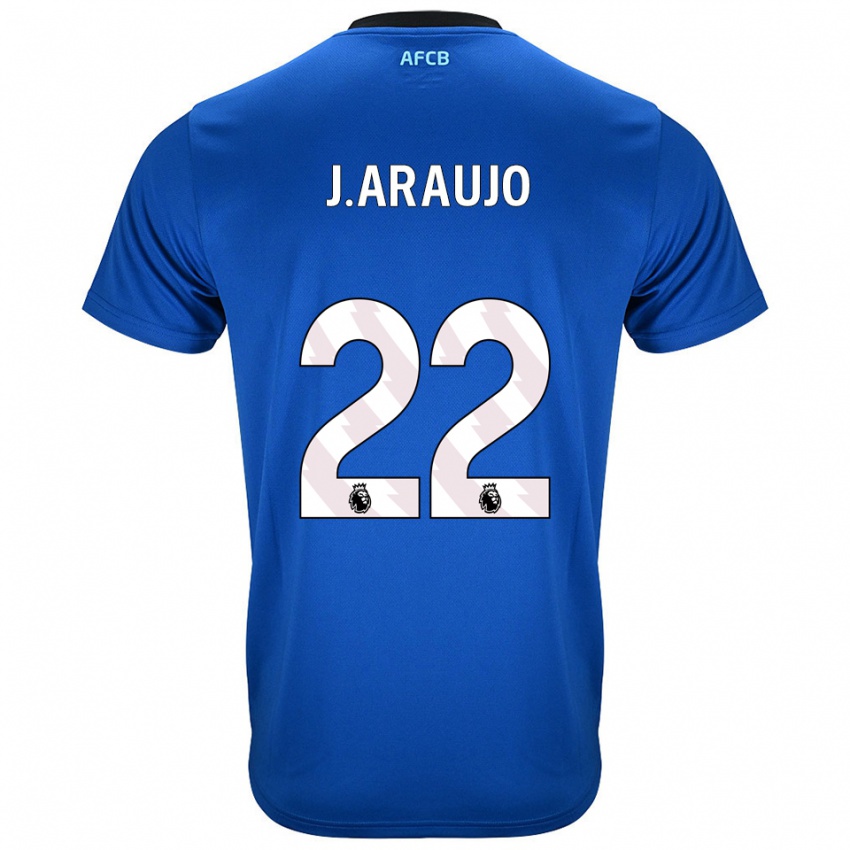 נשים חוליאן אראוחו #22 כחול שחור הרחק ג'רזי 2025/26 חולצה קצרה