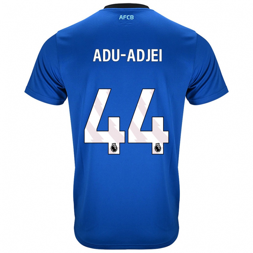 נשים דניאל אדו-אג׳יי #44 כחול שחור הרחק ג'רזי 2025/26 חולצה קצרה